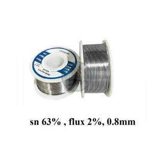 Rollo de estaño 0.8mm , 63%
